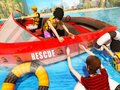 Juego Rescate en la Playa: Bote de Emergencia en línea