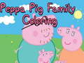 Juego Dibujo de la Familia Peppa Pig en línea