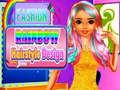 Juego Diseño de Peinados Arcoíris de Moda en línea