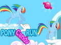 Juego Carrera de Caramelo de Poni en línea