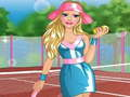 Juego Vestido de Tenis Barbie en línea