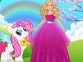 Juego Barbie y la vestimenta de poni en línea