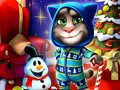 Juego Diferencias de Navidad con Tom en línea