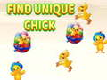 Juego Encuentra el pollito único en línea