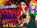 Juego Concurso de estilo callejero princesa punk en línea