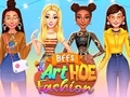 Juego Moda de mejores amigas artistas en línea