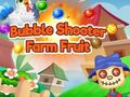 Juego Bubble Shooter: Frutas de la granja en línea