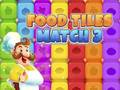Juego Coincidencia de azulejos de comida 3 en línea