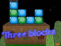 Juego Tres bloques en línea