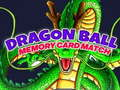 Juego Partido de cartas de memoria Dragon Ball en línea