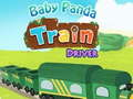 Juego Conductor de tren panda bebé en línea
