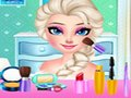 Juego Elsa: Decoración de vestido y Maquillaje en línea