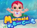 Juego Cuidado de bebé sirena en línea