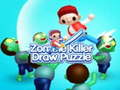 Juego Asesino de Zombies: Puzzle de Dibujar en línea