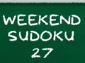 Juego Sudoku de Fin de Semana 27 en línea
