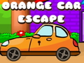 Juego Escape del coche naranja en línea