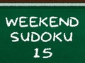 Juego Sudoku de Fin de Semana 15 en línea