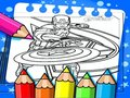Juego Libro para colorear de Capitán América en línea