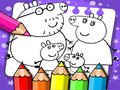 Juego Libro para colorear de Peppa Pig en línea