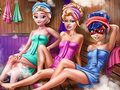 Juego Super chicas: sauna vida real en línea