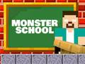 Juego Escuela de monstruos: Montaña rusa y parkour en línea