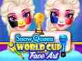 Juego Copa del Mundo de la Reina de Nieve Arte Facial en línea