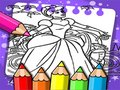 Juego Libro de Colorear Cenicienta en línea