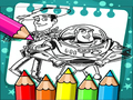 Juego Libro para colorear de Toy Story en línea