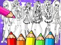 Juego Libro para colorear Monster High en línea