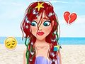 Juego De sirena a chica popular: cambio de imagen en línea