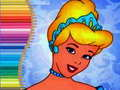 Juego Libro para colorear de Cenicienta en línea