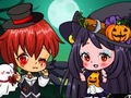 Juego Pareja Chibi de Halloween en línea