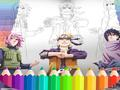 Juego Libro para colorear Naruto Shippuden en línea
