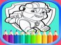 Juego Libro para Colorear de PAW Patrol en línea