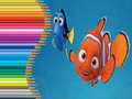 Juego Libro para Colorear de Buscando a Nemo en línea