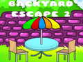 Juego Escape del Patio 2 en línea