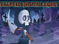 Juego Memoria de Monstruos de Halloween en línea
