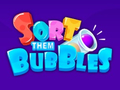 Juego Clasifica las burbujas en línea