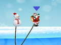 Juego Saltar de Santa y el Muñeco de Nieve en línea