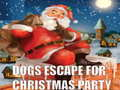 Juego Escape de los perros para la fiesta de Navidad en línea