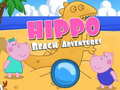 Juego Aventuras en la Playa con un Hipopótamo en línea