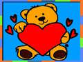 Juego Coloración fácil de San Valentín en línea
