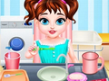 Juego Baby Taylor Cepillo de Mañana en línea