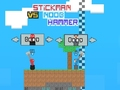 Juego Stickman contra Novato Martillo en línea