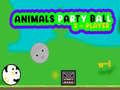 Juego Fiesta de Animales: Bola de 2 Jugadores en línea