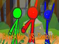 Juego StickMan Hermanos Vs Zombies en línea