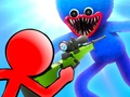 Juego Stickman contra Huggy Wuggy en línea