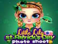 Juego Pequeña Lily: Sesión de fotos del Día de San Patricio en línea