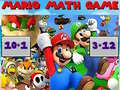 Juego Juego de Matemáticas de Mario en línea