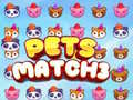 Juego Mascotas Match3 en línea